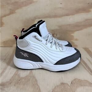 Reebok - Solution Mid - Sneakers - White/Gray - Kids Little Unisex - 2K